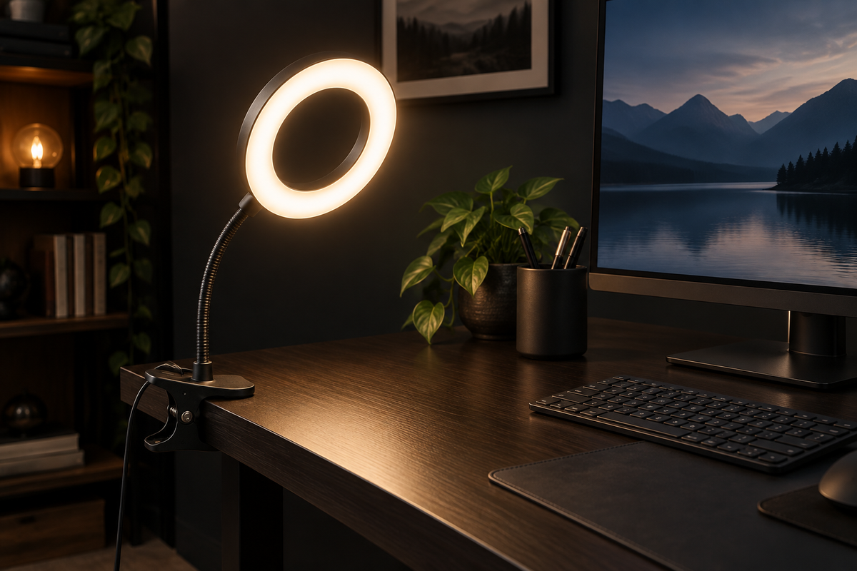 The Best Desk Lamp for Video Calls: Why Your Room Light Isn't Enough