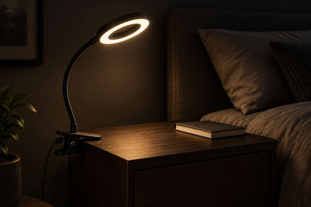 The Small Desk Lamp for Bedroom Use: Why No Base Is Better